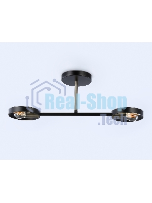 Светильник Ambrella light TR8225/2 BK/SB черный/бронза E27/2 max 40W 510*165*190
