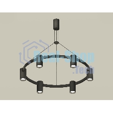 Светильник Ambrella light XB9022100/6 SBK черный песок MR16 GU5.3 (С9022, N6102)
