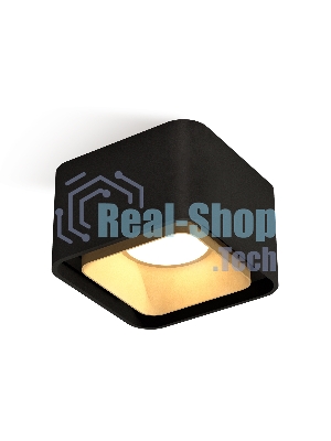 Светильник Ambrella Light XS7833004 SBK/SGD черный песок/золото песок MR16 GU5.3 (C7833, N7704)