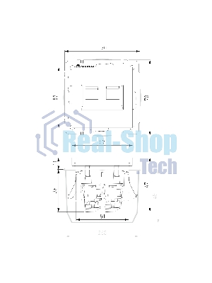 Розетка двойная Werkel Ethernet RJ-45 (серебряный) W1181106