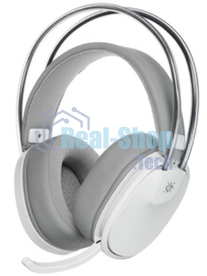 Гарнитура Defender Tsunami белый, беспроводная + проводная, Bluetooth / USB, до 40 ч, подсветка