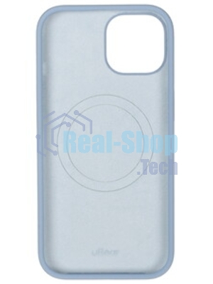 Чехол (клип-кейс) uBear для Apple iPhone 15 Plus Touch Mag Case with MagSafe серый (CS272MG67TH-I23M)
