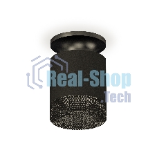 Светильник Ambrella Light XS7402064  SBK/PBK/BK черный песок/черный полированный/тонированный MR16 GU5.3 (N7926, C7402, N7192)