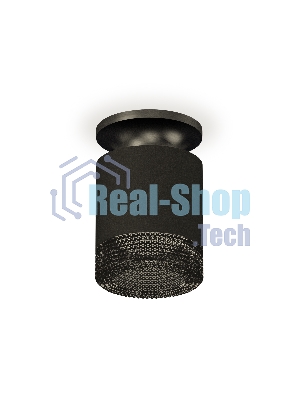 Светильник Ambrella Light XS7402064  SBK/PBK/BK черный песок/черный полированный/тонированный MR16 GU5.3 (N7926, C7402, N7192)