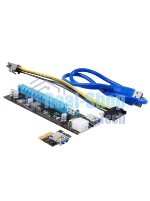 RISER CARD MINING MAXI for GPU 250W+, OEM