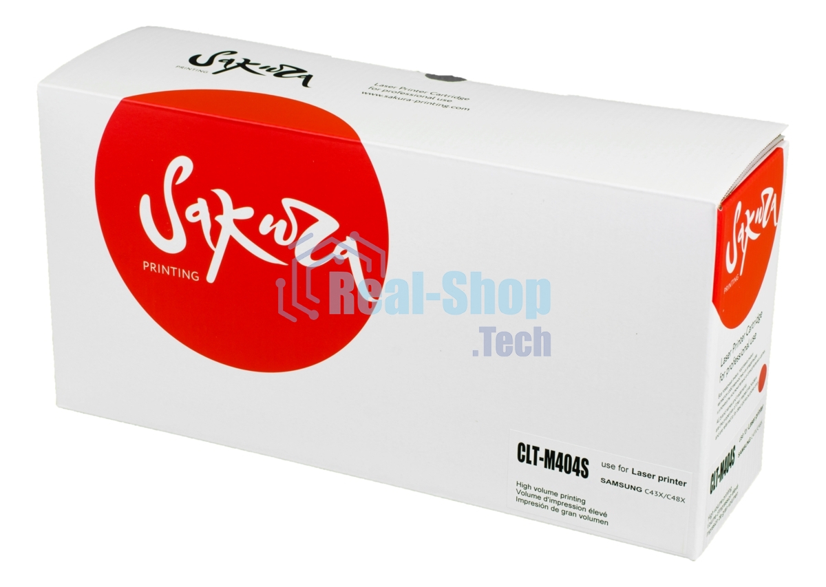 Картридж лазерный Sakura CLTM404S для Samsung SL-C430/SL-C480, пурпурный, 1500 к.