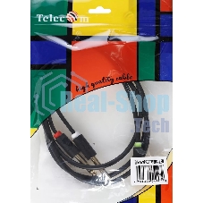 Кабель-адаптер 3.5ST(M)/2X6.35 ST(M), 1.5м, Telecom PRO <TAV6168-1.5M>