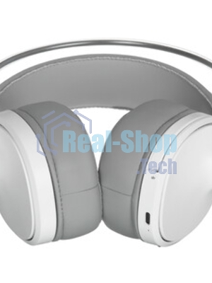 Гарнитура Defender Tsunami белый, беспроводная + проводная, Bluetooth / USB, до 40 ч, подсветка