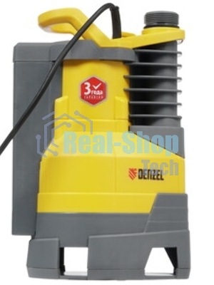 Насос Denzel DPХ800 дренажный х-pro 800Вт подъем 8м 13500л/ч