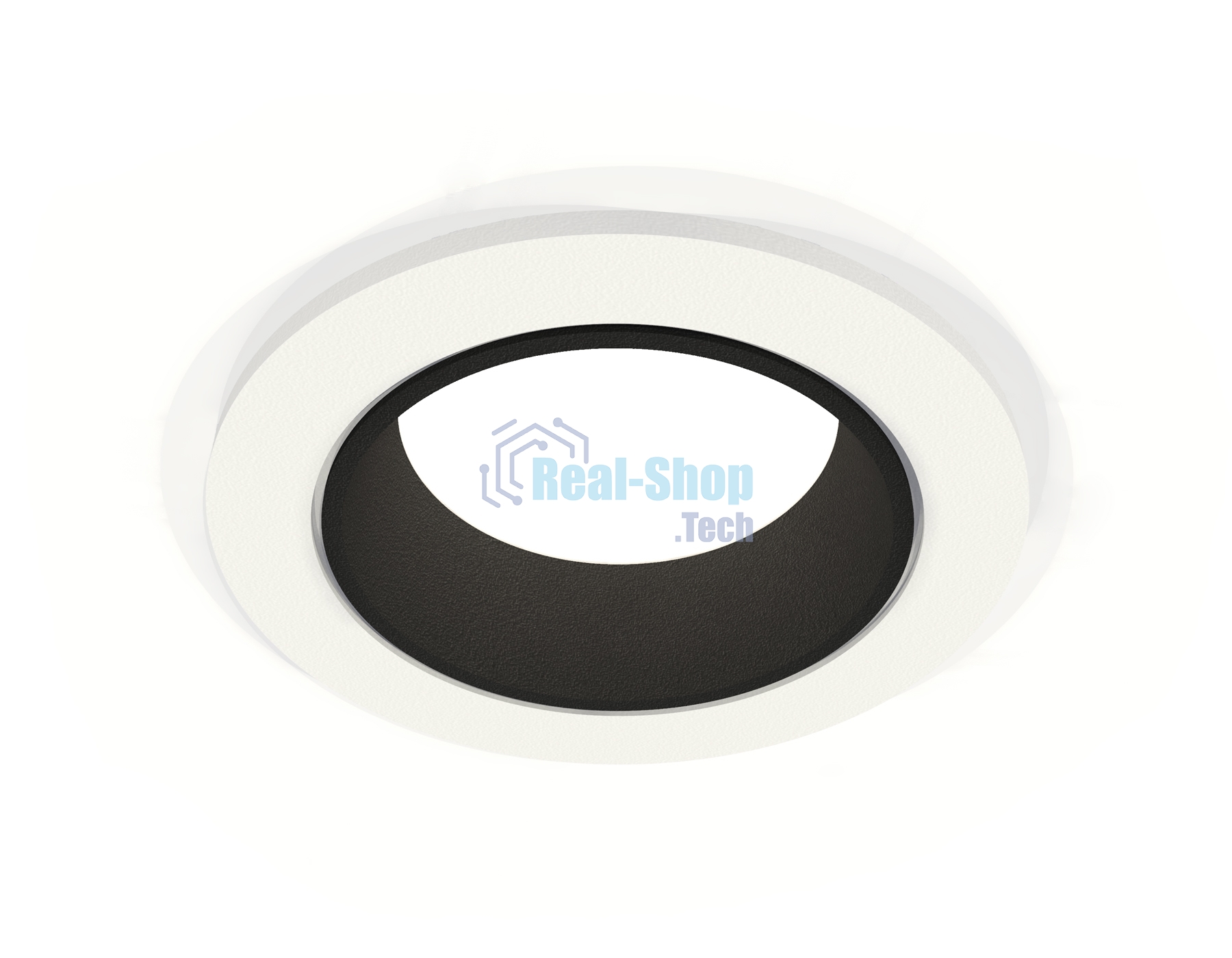 Комплект встраиваемого светильника Ambrella light XC6512002 SWH/SBK белый песок/черный песок MR16 GU5.3 (C6512, N6111)