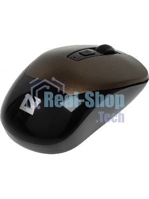 Мышь беспроводная Defender Wave MM-995 бронзовый, 1600 dpi, радиоканал, USB, кнопки - 4