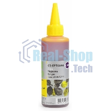 Чернила Cactus CS-EPT6644 желтый, 100 мл, для Epson L100/L110/L120/L132/L200/L210/L222/L300/L312/L350/L355/L362/L366/L456/L550/L555/L566/L1300