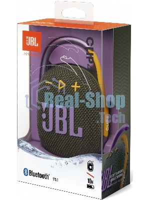 Портативная акустическая система JBL CLIP 4, зеленый