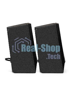 Акустическая система 2.0 ExeGate EX289688RUS Accord 240 (питание USB, 2х3Вт (6Вт RMS), 60-20000Гц, черный, RGb подсветка)