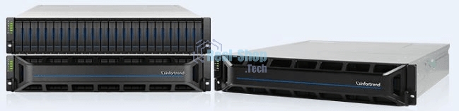 Система хранения данных Infortrend EonStor GS3025R02CBFD-8U32 (25x2.5 SAS/SATA, 2U, Cloud-Integrated Unified Storage, Dual Redundant Controllers (4x4GB Cache, 8x10Gb SFP+ ports, 4 FREE host board slots, 4x12Gb SAS ext ports, 2x SuperCapacitor+Flash+FAN Module, 2x530W), Rackmount Kit)