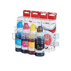 Набор чернил Sakura SIC13T664BA(664 BK) для Epson, водорастворимый тип, (черный, голубой, пурпурный, желтый), 4шт в наборе.