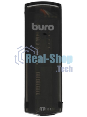 Кард-ридер USB 2.0 Buro BU-CR-108 черный