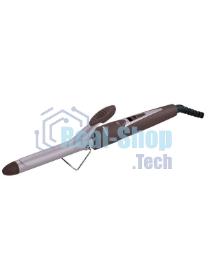 Щипцы для завивки волос DELTA LUX DL-0630 черный/бронзовый, 19 мм, 180 °C, 1 режим