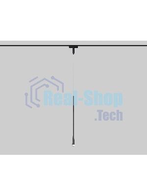 Светильник трековый светодиодный GV1637 BK черны IP20 6W 4200K 48V 38° D36*1500