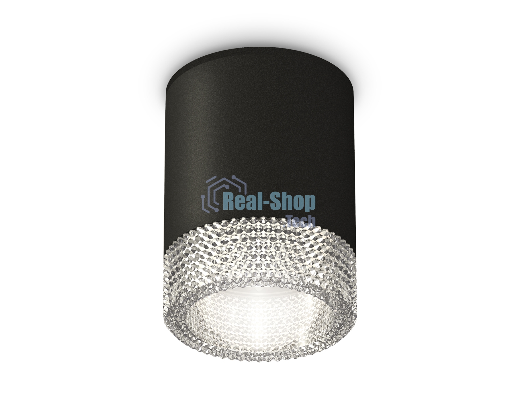 Светильник Ambrella Light XS6302040 SBK/CL черный песок/прозрачный MR16 GU5.3 (C6302, N6150)