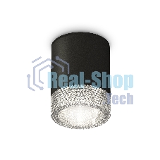 Светильник Ambrella Light XS6302040 SBK/CL черный песок/прозрачный MR16 GU5.3 (C6302, N6150)
