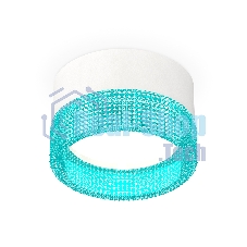 Светильник Ambrella Light XS8101033 SWH/BL белый песок/голубой GX53 (C8101, N8488)