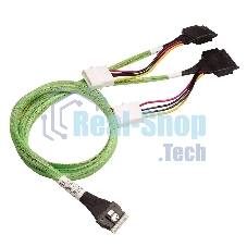 Кабель ACD-60005-ZC Slimline SASx8 (SFF8654) -to- 2x U.2 Direct, 1M, (аналог Broadcom 05-60005-00) 80