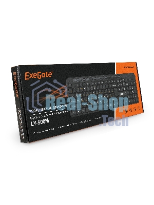 Клавиатура проводная ExeGate Multimedia Professional Standard LY-500M (EX286177RUS) проводная, USB, черный