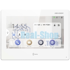 Видеодомофон Hikvision DS-KH9510-WTE1(B) белый