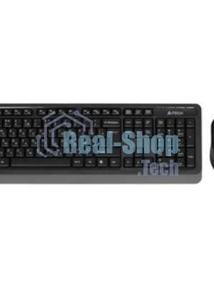 Комплект клавиатура+мышь A4Tech FStyler FG1010S беспроводной, USB, 2000 DPI, белый/серый