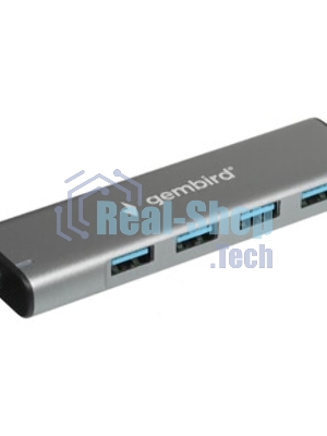 USB-концентратор Gembird UHB-U3P7-02, USB Type-C 3.1, 7хUSB, USB Type-C