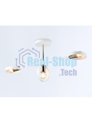 Светильник Ambrella light TR8228/3 WH/SB белый/бронза E27/3 max 40W 660*165*300