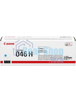Картридж лазерный Canon 046C H голубой для i-SENSYS MF732/734/735, LBP653/654 5000 стр.