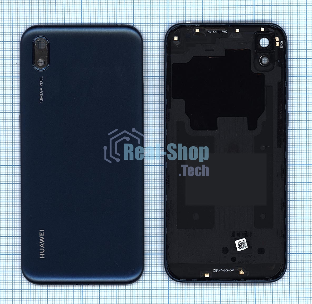 Задняя крышка для Huawei Y5 2019 синяя
