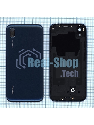 Задняя крышка для Huawei Y5 2019 синяя