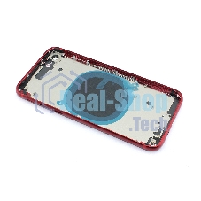 Задняя крышка (корпус) в сборе с рамкой для Apple iPhone SE2 красный