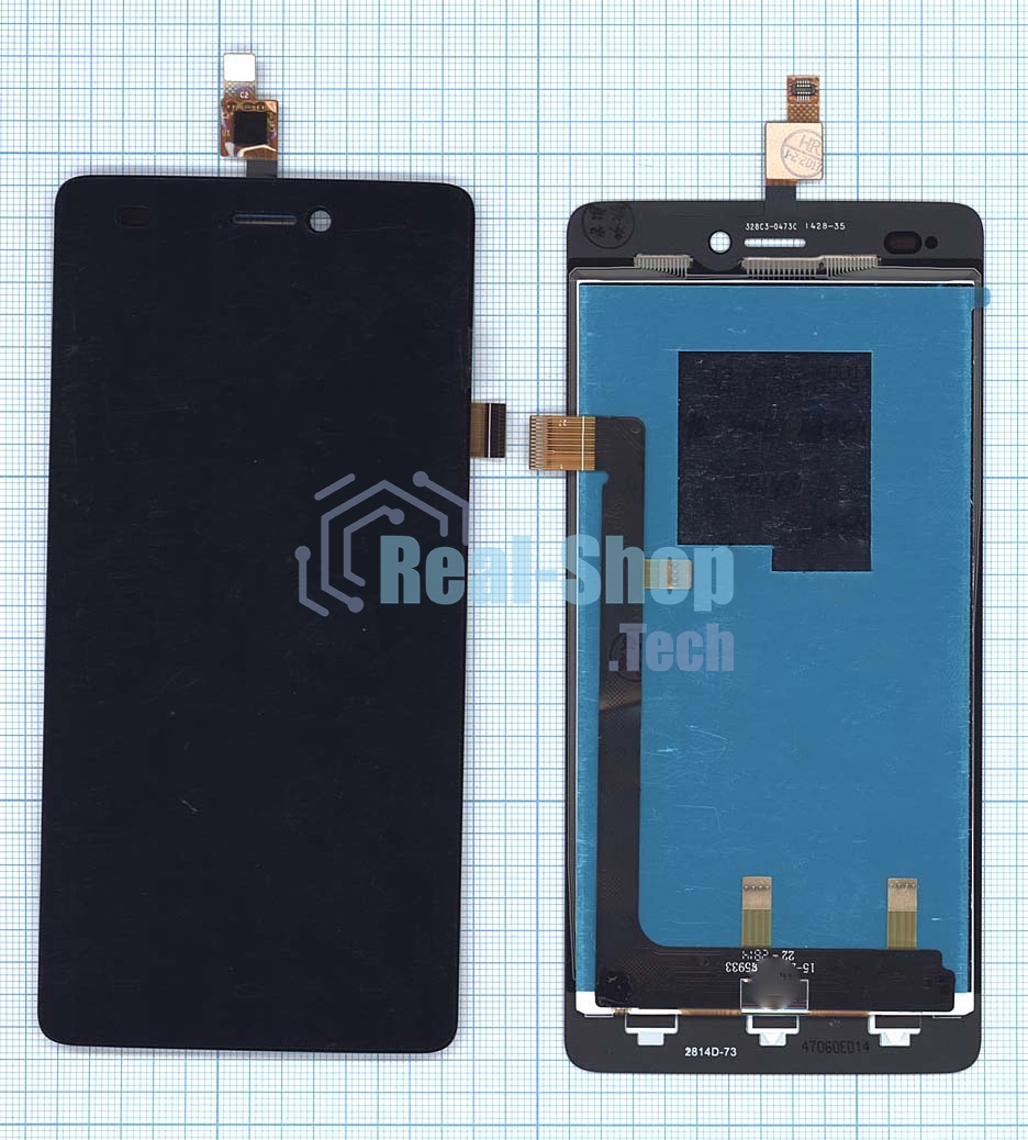 Дисплей для Micromax A290 черный