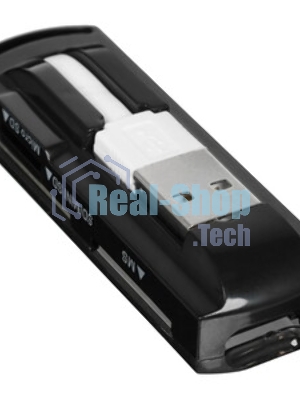 Кард-ридер USB 2.0 Buro BU-CR-108 черный
