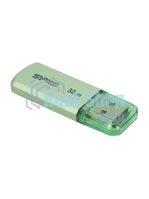 Флешка USB Silicon Power R/W 32Gb Helios 101 SP032Gb,UF2101V1N USB 2.0 зеленый