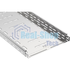 Лоток листовой перфорированный 400х50 L3000 сталь 1мм IEK CLP10-050-400-3