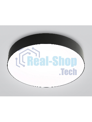 Потолочный светодиодный светильник Ambrella light FZ1365 BK черный IP20 60W 3000-6500K 490*80 (ПДУ ИК)