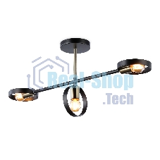 Светильник Ambrella light TR8229/3 BK/SB черный/бронза E27/3 max 40W 660*165*300