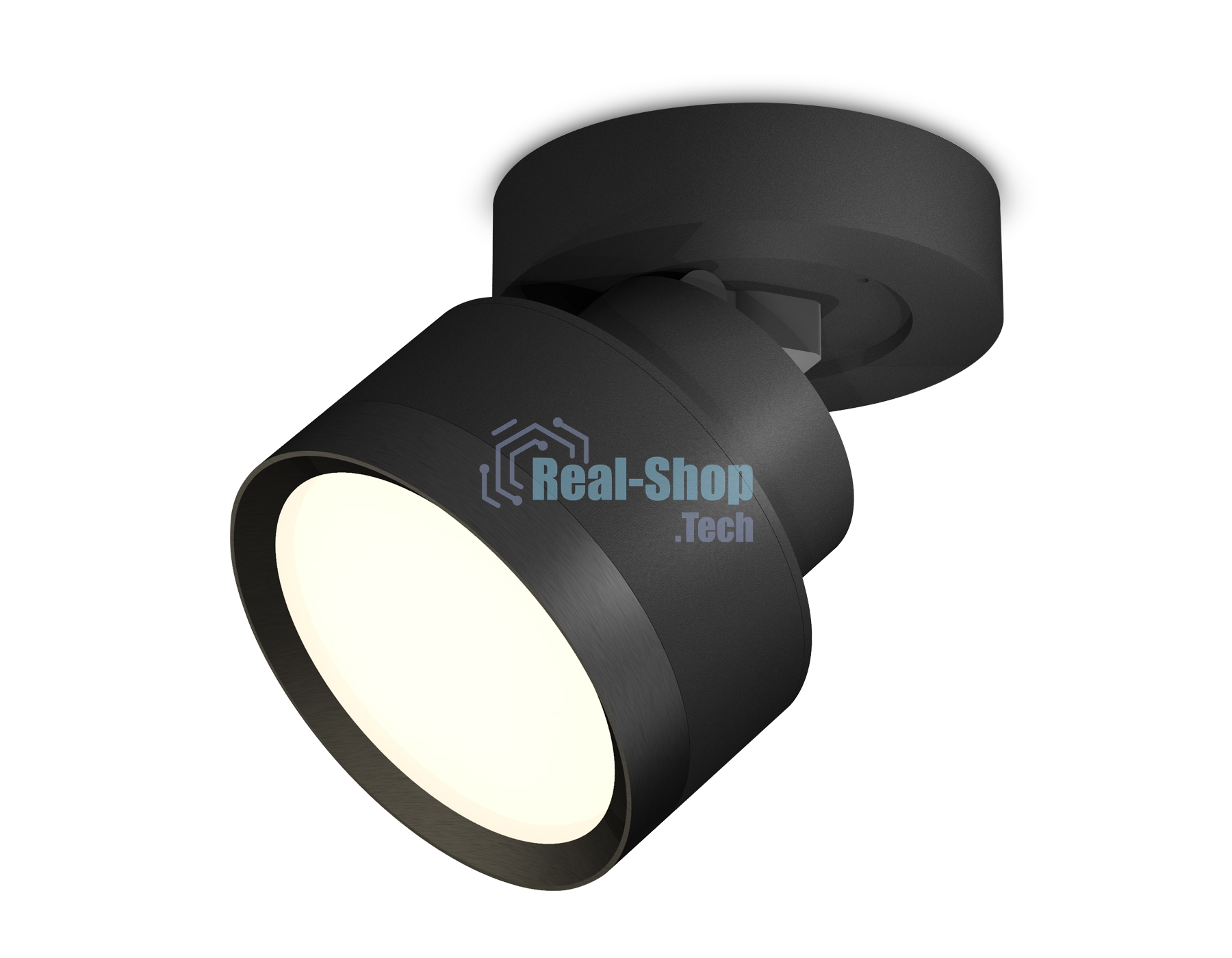 Светильник Ambrella Light XM8102002 SBK/PBK черный песок/черный полированный GX53 (A2229, A2106, C8102, N8113)