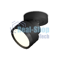 Светильник Ambrella Light XM8102002 SBK/PBK черный песок/черный полированный GX53 (A2229, A2106, C8102, N8113)