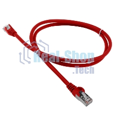 Патч-корд LANMASTER LSZH FTP cat.5e, 10 м, красный