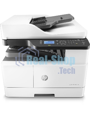 МФУ лазерное HP LaserJet MFP M443nda (8AF72A), A3, ч/б, печ. до 25 стр/мин. (А4) до 13 стр/мин. (А3), скан. до 21 стр/мин., 1200 x 1200 dpi (печать) 600x600dpi (скан.), USB, RJ-45
