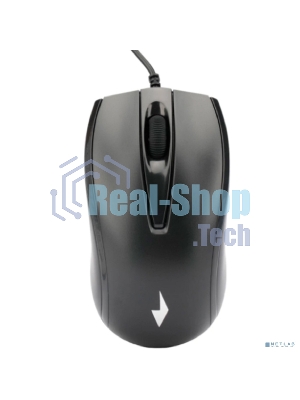 Мышь проводная Gembird MOP-110 черный, 1000 dpi, USB, кнопки - 3