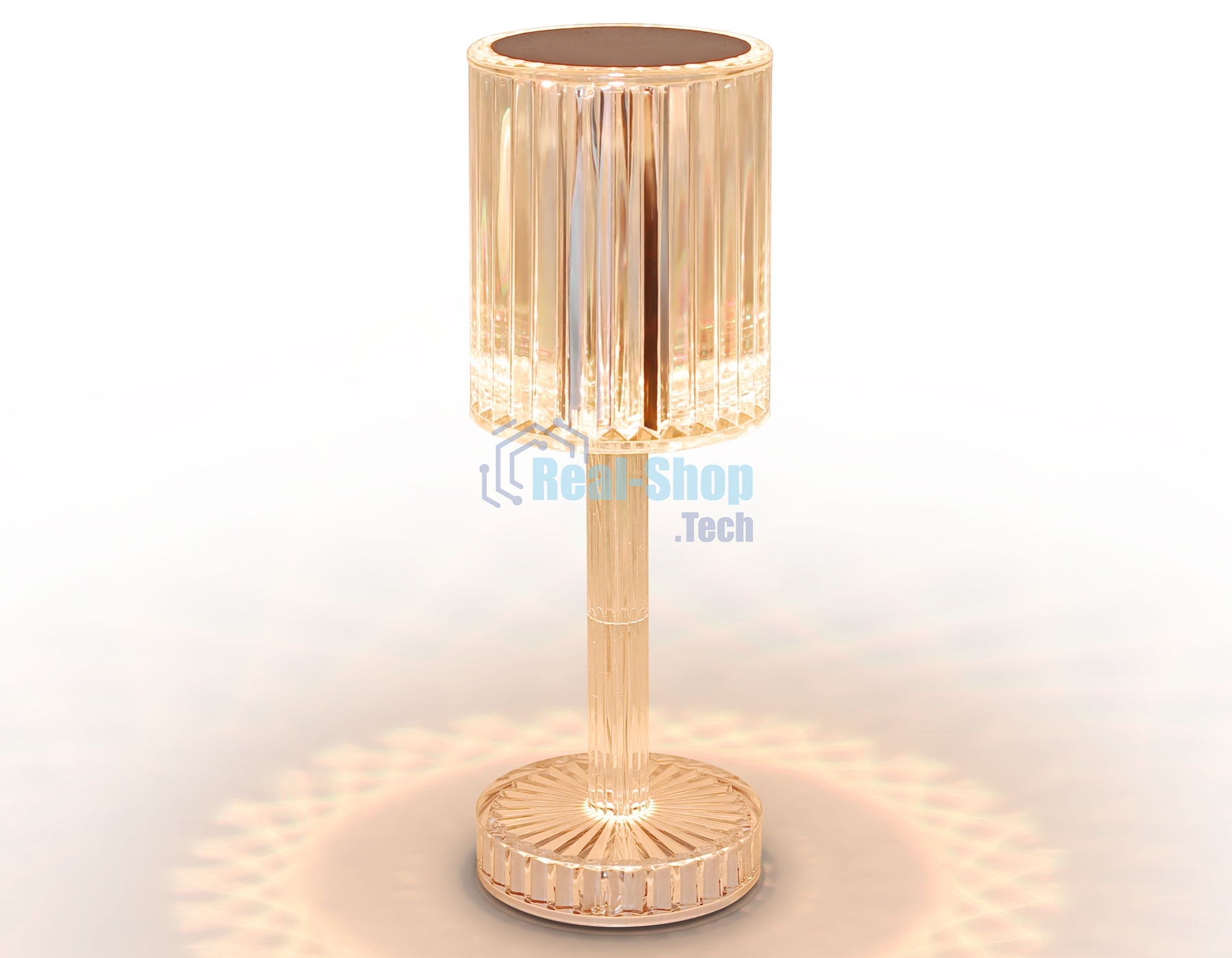 Настольная светодиодная лампа Ambrella light DE8066 CL прозрачный LED 3000K/4200K/6400K 3W