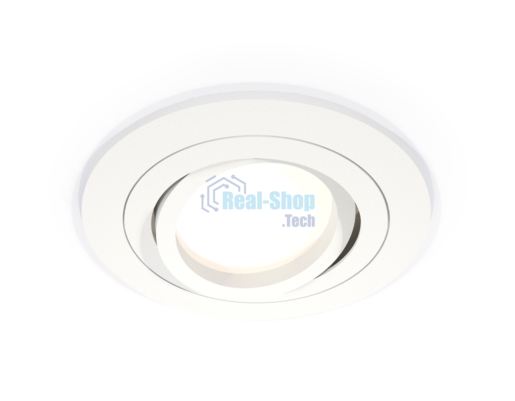 Комплект встраиваемого поворотного светильника Ambrella light XC7621080 SWH белый песок MR16 GU5.3 (C7621, N7001)