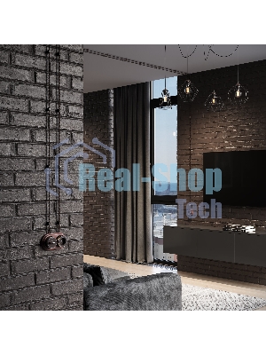 Изоляторы Werkel Vintage 100 шт (мокко матовый) W6433414